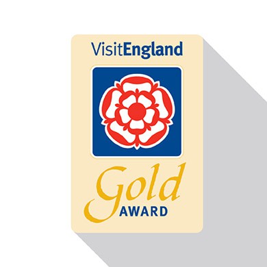 Visit England Gold Award Logo